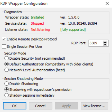 multiple remote desktop connection windows 10 pro